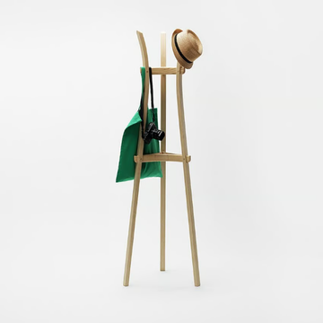 LEEK - Ash coat rack by Zilio A&C - view 3